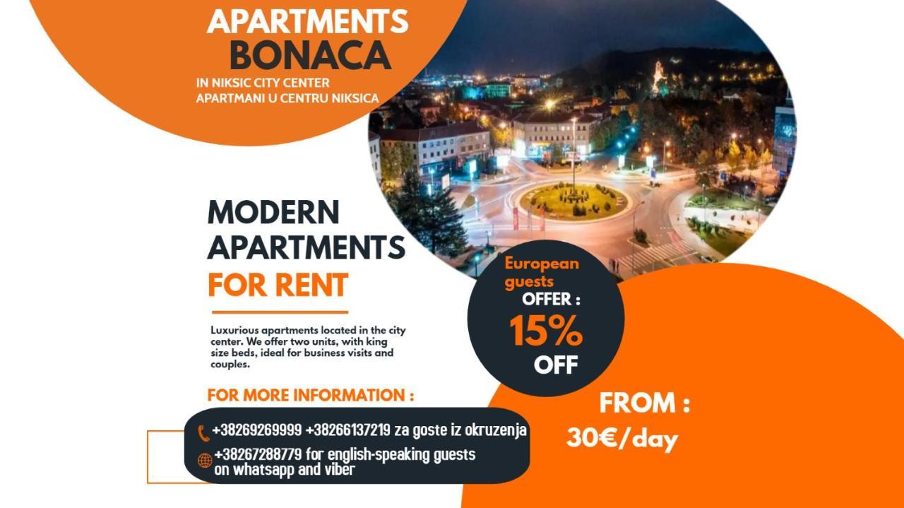 Apartmani Bonaca U Centru Niksica Exterior photo